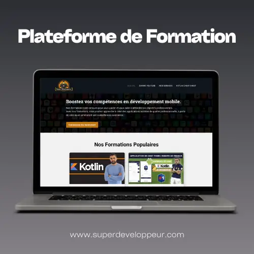 Yaryx Solution | Site web Plateforme de formation